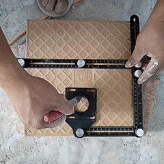Aluminum Alloy Angle Finder Universal Ruler Drill Guide