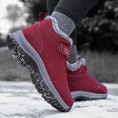 Plush Lined Snow Boots Waterproof Lightweight Winter Shoes