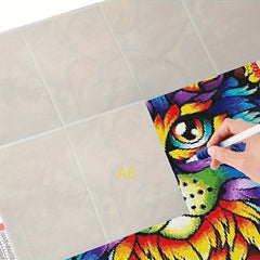 Diamond Painting Demolition Paper & Art Kit - Non Stick Tools