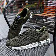 Men's Lace up Sneakers Comfortable Walking Shoes