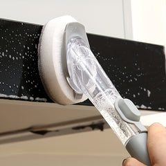 Kitchen Dish Brush With Soap Dispenser Long Handle Dishwashing Clean Brush
