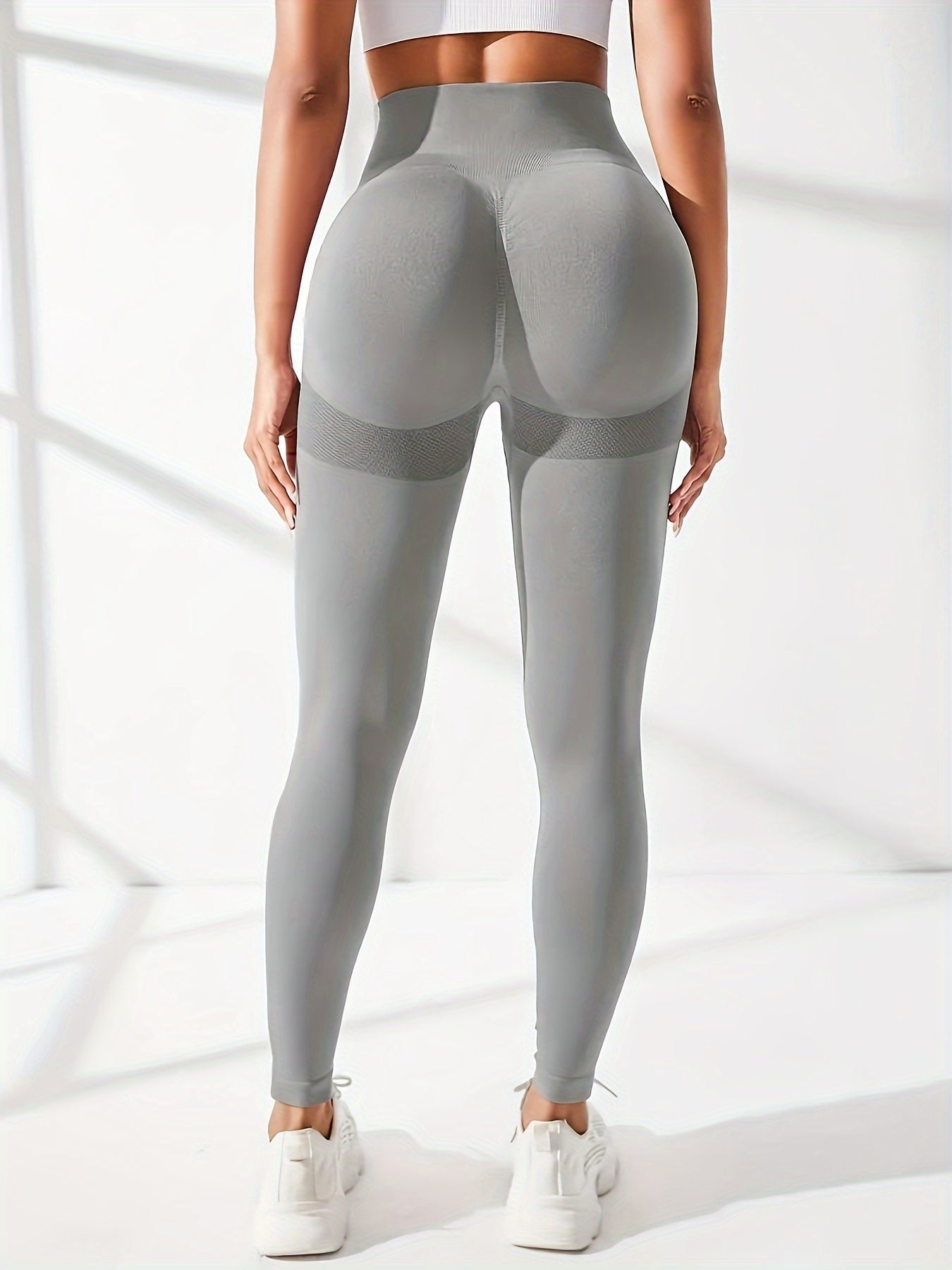 High Waist Yoga Leggings Butt Lifting Tummy Control Pants