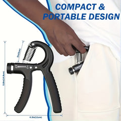 Hand Grip Strengthener Finger Gripper Wrist Exercise Equipment