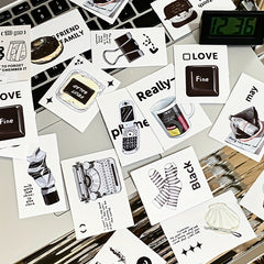 30 Sweet Dessert & Snack Sticker Sheets - Scrapbook & Notebook Decoration