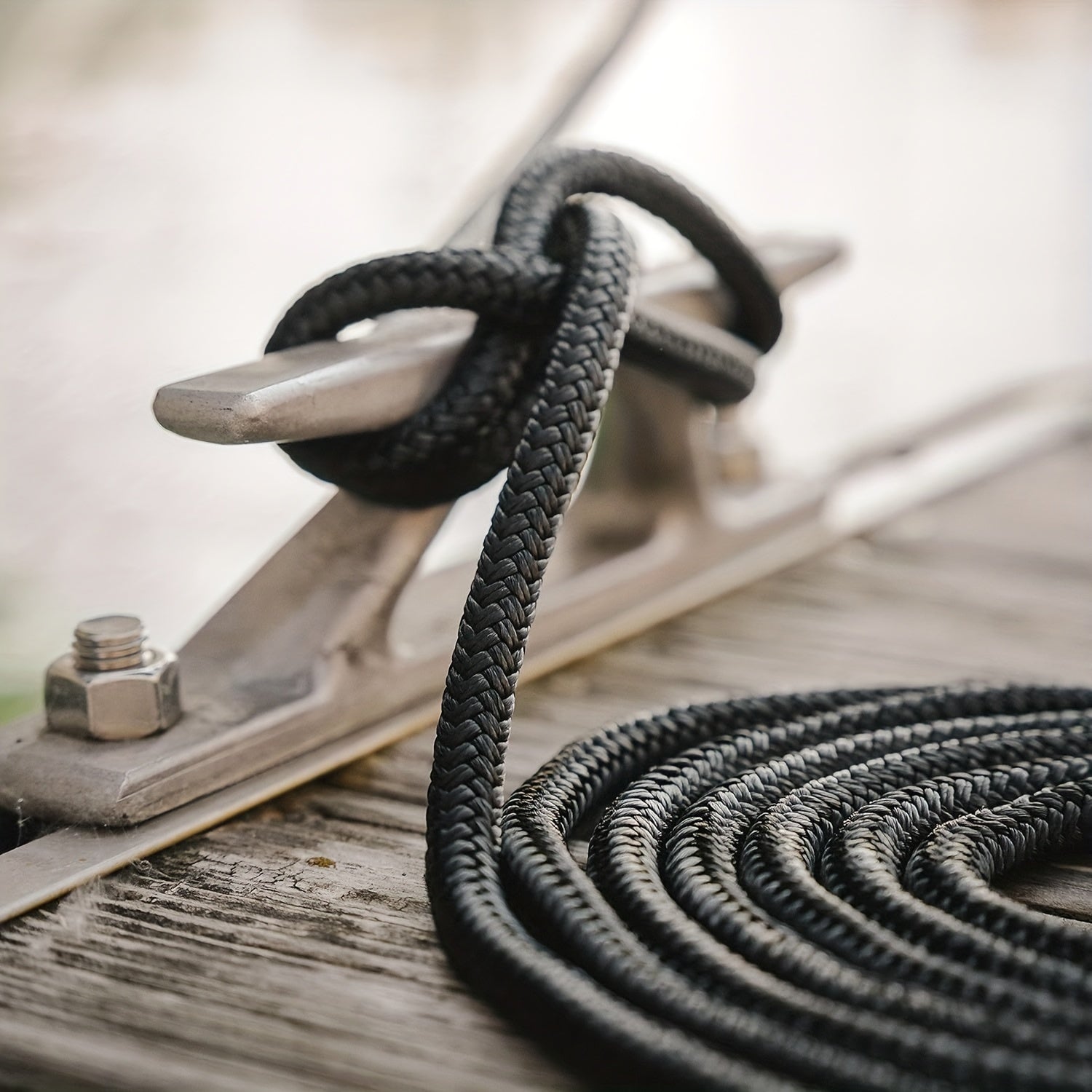 2Pack Double Braid Nylon Boat Dock Lines 25 Loop Marine Rope