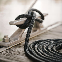 2Pack Double Braid Nylon Boat Dock Lines 25 Loop Marine Rope