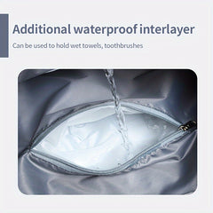 Large Capacity Fitness Tote Bag Waterproof Wet And Dry Separation Travel Bag