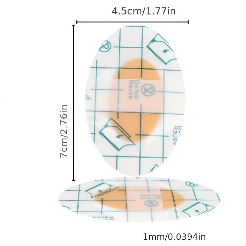 10pcs/20pcs Heel Stickers Self-adhesive Invisible Shoes Feetz Anti-wear Stickers