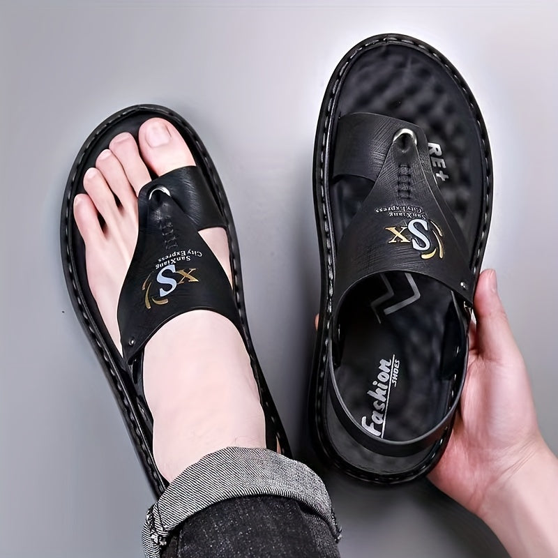 Men's Thong Sandals Non Slip Flip Flops Toe Loop Shoes