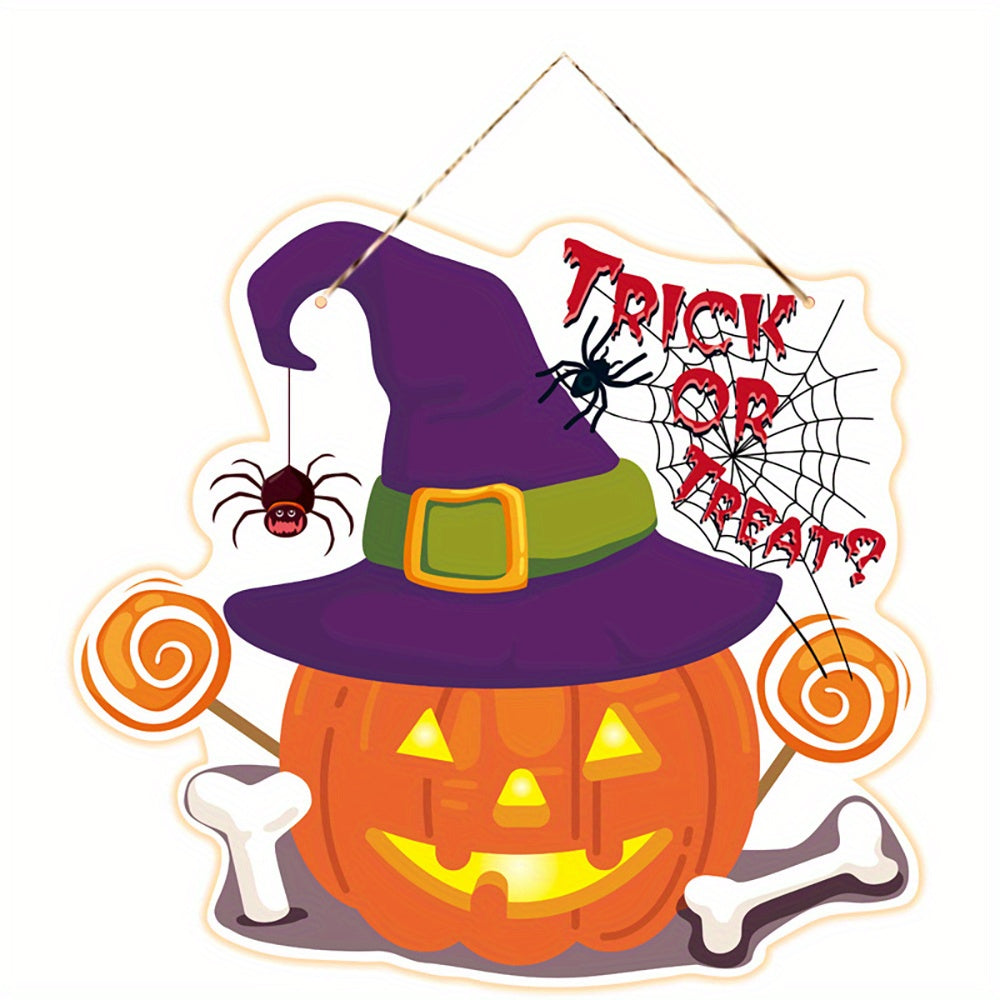 1Pc Halloween Doorway Hanging Sign Holiday Party Supplies Decoration