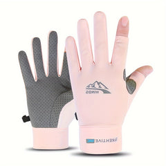 UV Protection Fingerless Gloves for Fishing Cycling