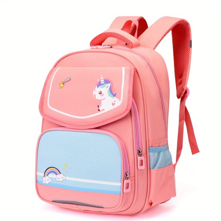 Children's Backpack Girls Boys Lightweight Schoolbag Large Capacity
