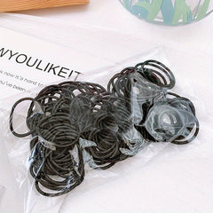 100pcs Baby Girls Hair Tie Ponytail Holders Hair Accessories