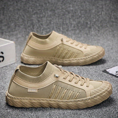 Men's Lightweight Knit Casual Shoes for Traveling and Hiking