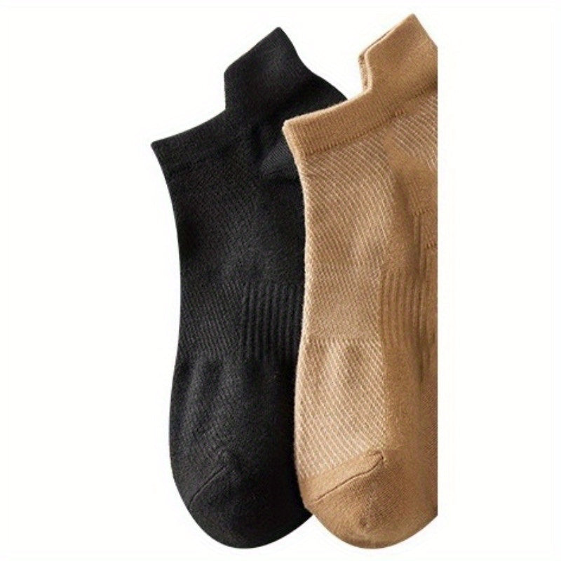 2 Pairs Outdoor Breathable Low Cut Socks for Spring & Summer