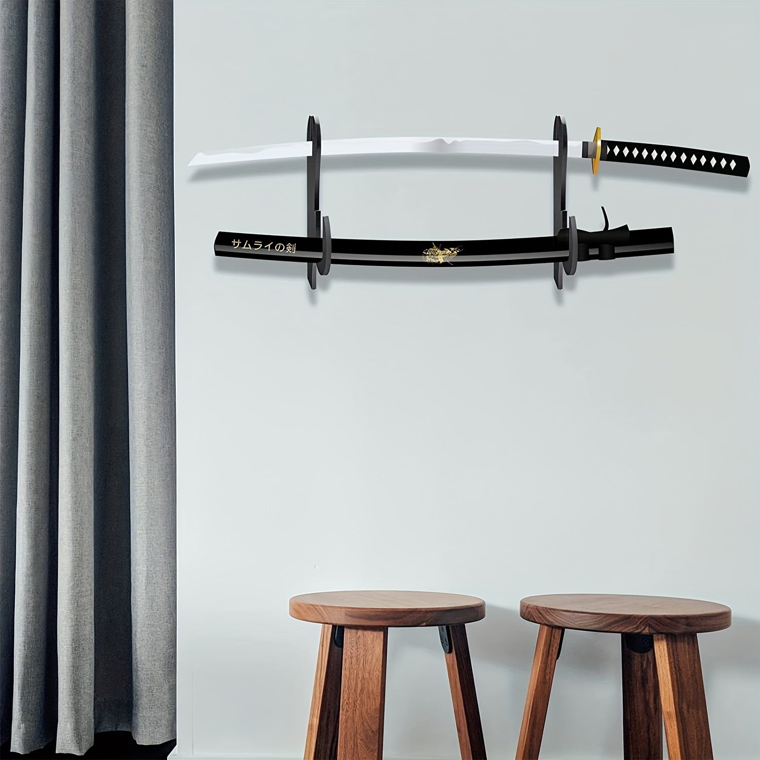 Stylish Acrylic Two Layer Samurai Sword Display Stand for All Swords
