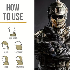 VALQST Balaclava Face Mask for Motorcycle Rides