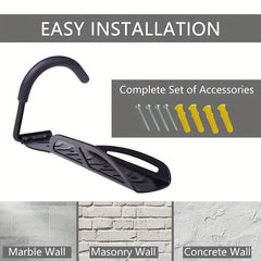 Garage Wall Bike Hooks Organizer - Vertical Storage Racks