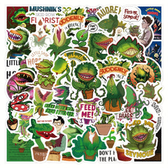 Little Shop Of Horrors Plant Vinyl Waterproof Stickers Decals