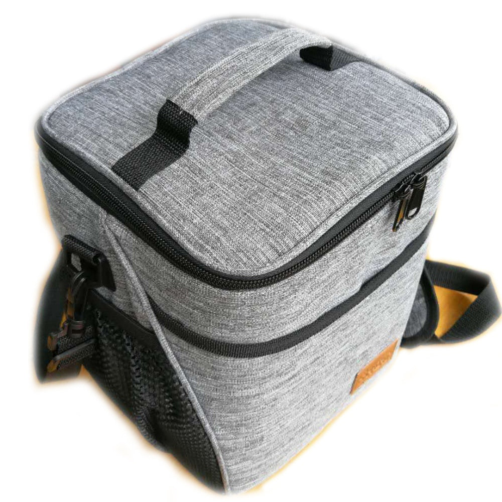 Men's Waterproof Thermal Lunch Bag Outdoor Picnic Lunch Box