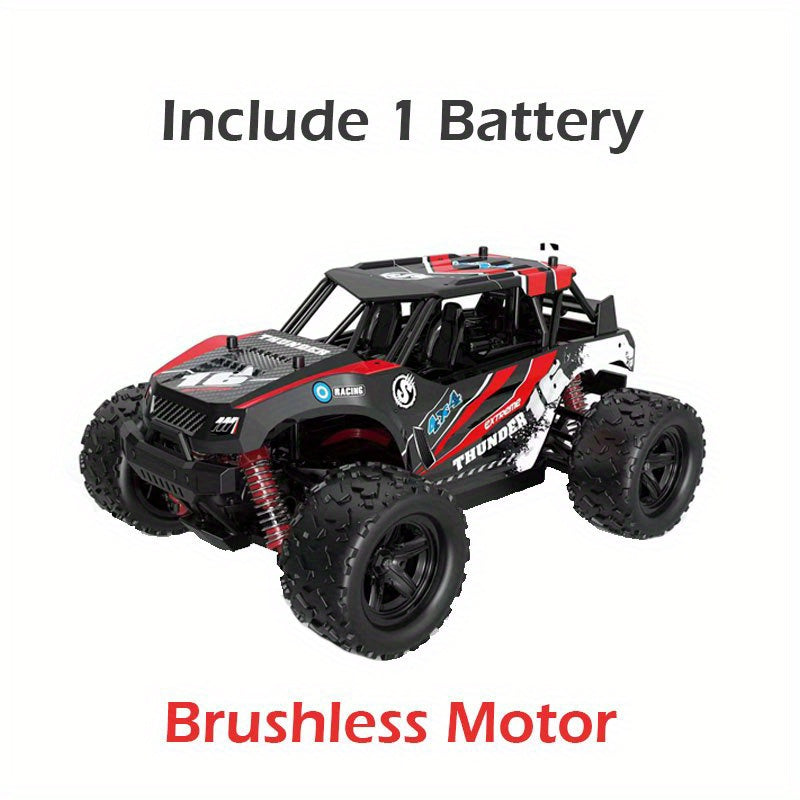 4WD 2.4Ghz Racing Car 31km/h High Speed Powerful Motor Durable All Terrain Tires