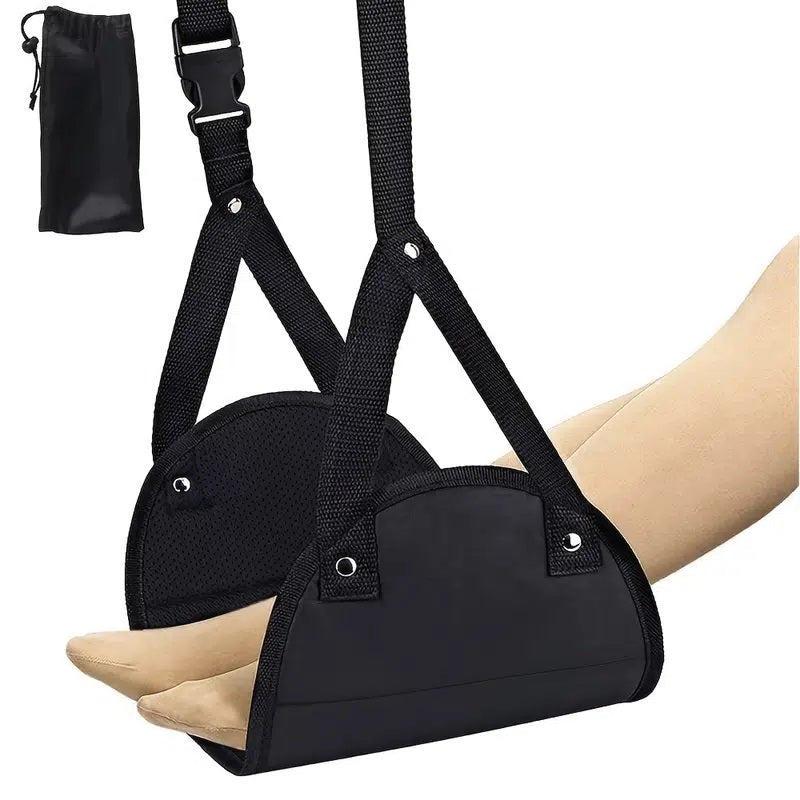 Portable Travel Footrest Airplane Footrest Adjustable Height Foot Rest