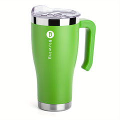 30 Oz Stainless Steel Tumbler Double Wall Insulated Travel Mug with Handle
