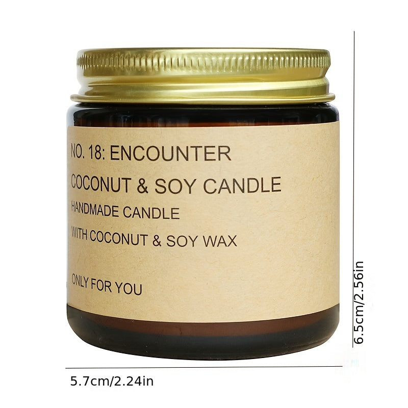 8pcs Lavender Scented Candles Funny Relaxation Novelty Soy Candle
