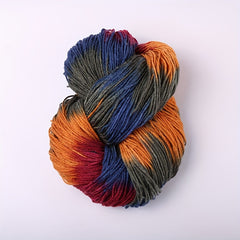 1pc Dyed Pure Acrylic Wool Hand Knitted DIY Slipper Thread - 8oz