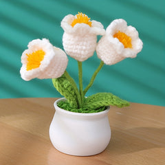 Crochet Eternal Flower Sunflower Lily Of The Valley Strawberry R