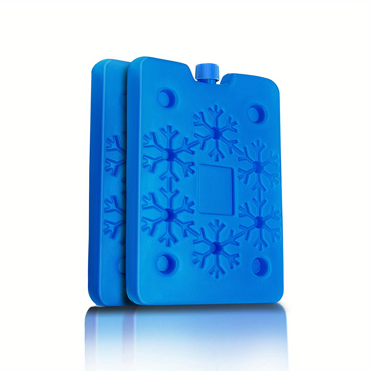 Stay On The Go 2 4pcs Reusable Ice Packs for Lunch Box Cooler Bag & Camping