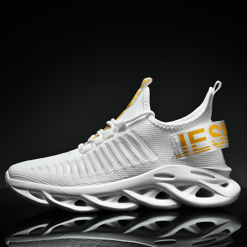 Men's Slip on Blade Sneakers Breathable Athletic Shoes