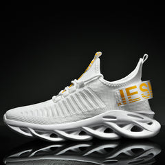 Men's Slip on Blade Sneakers Breathable Athletic Shoes