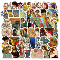 50pcs Graffiti Sticker for Laptop PC Moto Helmet DIY Waterproof