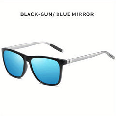 Men's Polarized Square Sunglasses
