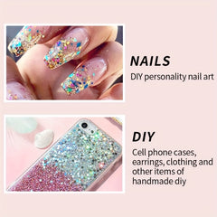 Glitter Gel Mermaid Scale Face Body Lip Glitter Eyeshadow Stage Makeup