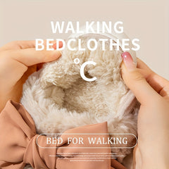 Bowknot Plush Cloud Slippers Cozy Slip On Platform Fuzzy Shoes