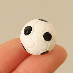 Mini Football Basketball Dollhouse DIY Ornament Toy Model Decor Gift