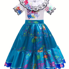 Madrigal Princess Skirt Kids Costume Dress
