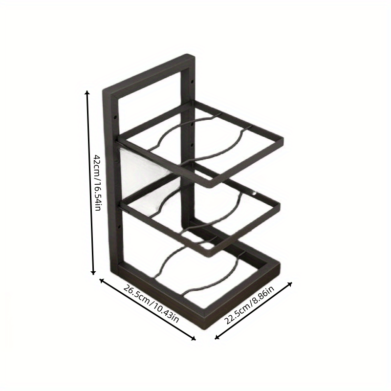 Kitchen Rack Pots Water Basins Fruit Baskets Organizer
