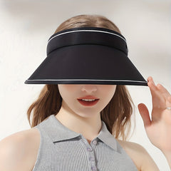 Sun Visor Hat Wide Brim UV Protection Beach Hat