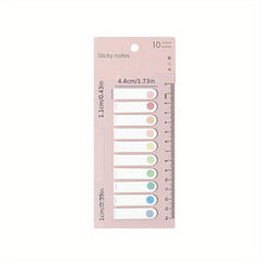 Morandi Translucent PET Index Sticker - Small Label Sticker