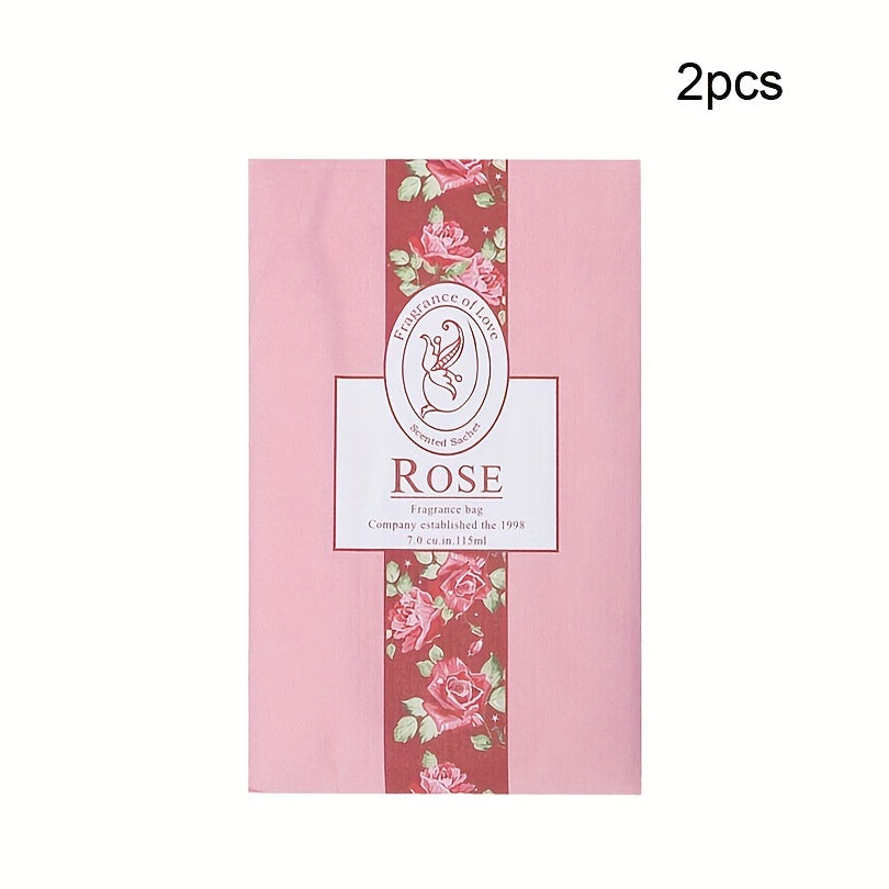 2pcs Drawer Closet Incense Bag Wardrobe Long Lasting Incense Bag