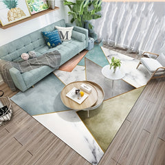 Modern Anti Fatigue Velvet Floor Mat Soft Non Slip Carpet