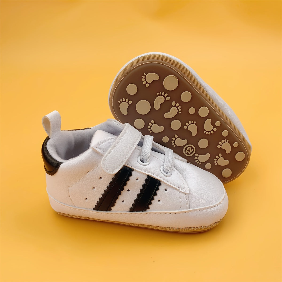 Baby Boys Lightweight Non Slip Sneakers for Indoor Outdoor Walking