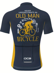 Men's Short Sleeve Cycling Suit Breathable Jersey