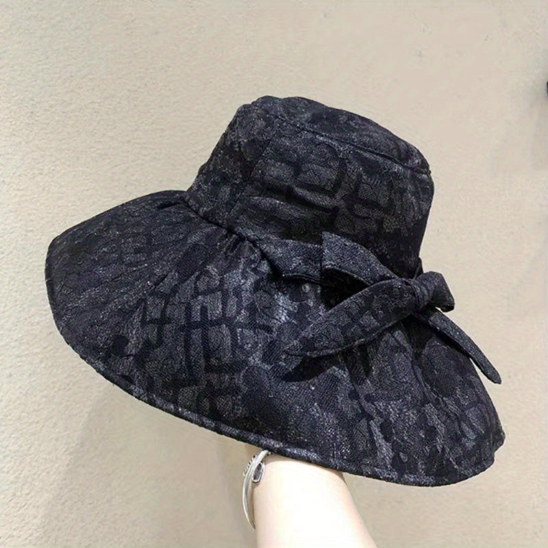 Lace Bucket Hat UV Protection Beach Hats Women