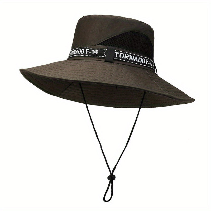 Foldable Fishing Cap Sun Hat Polyester Spring Summer Outdoor Hat