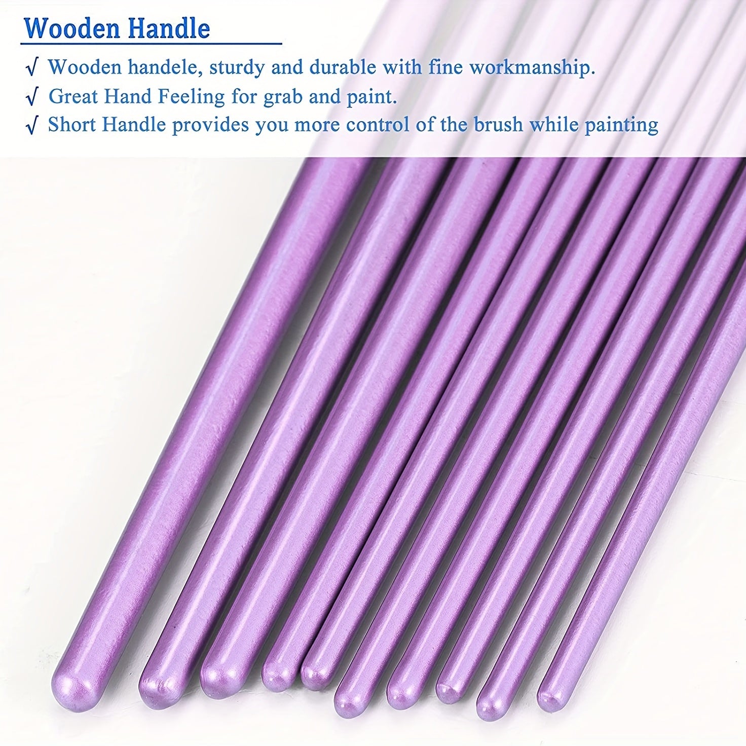 1pc Brush Set 20 Acrylic Brushes Painting Watercolor Acrylic Brushes