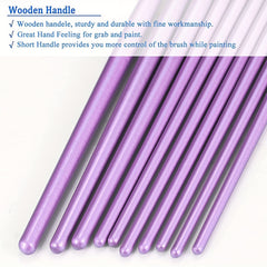 1pc Brush Set 20 Acrylic Brushes Painting Watercolor Acrylic Brushes